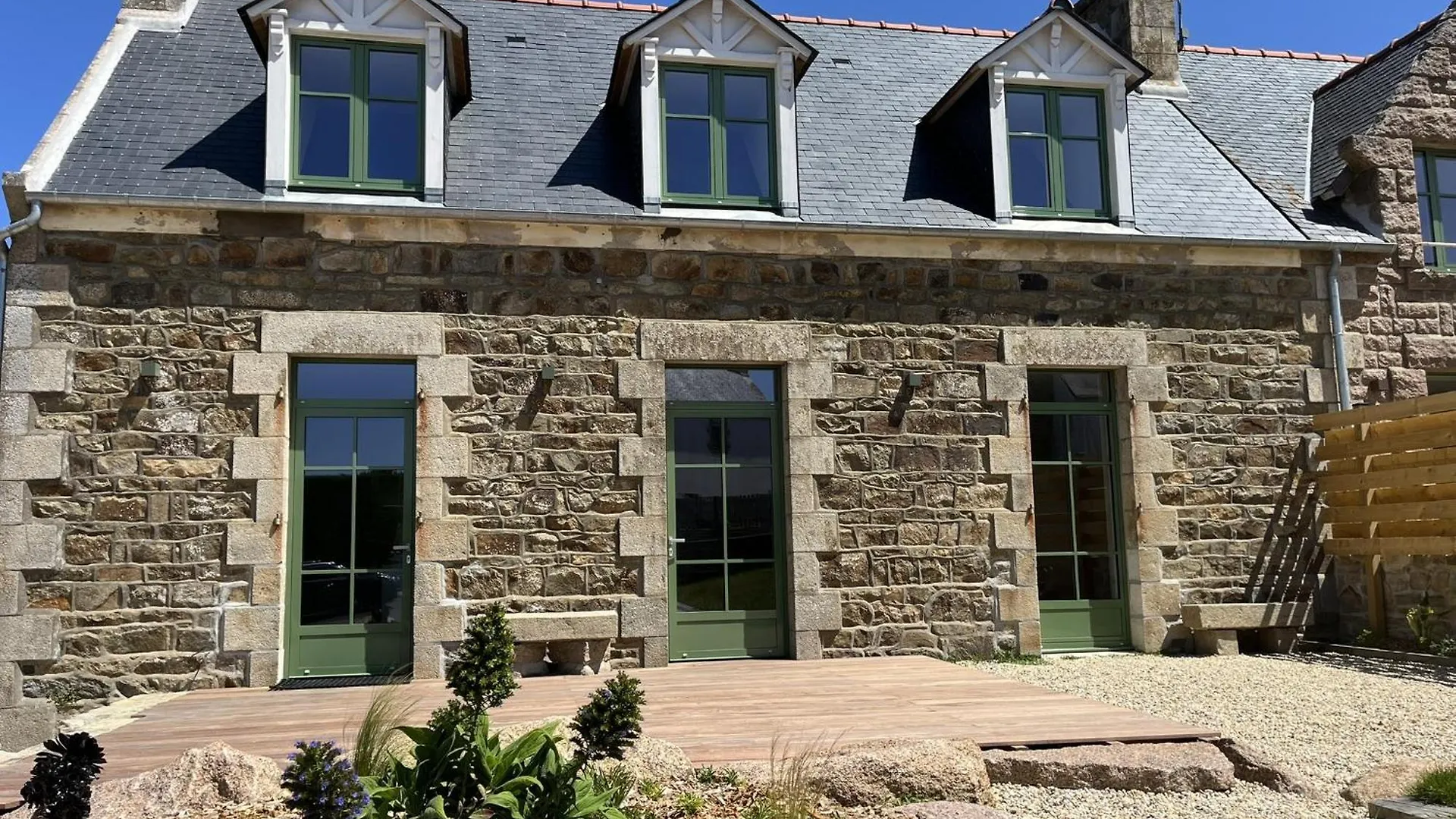 Ferienhaus Ti Guer - Superbe Maison En Pierre Ploumanach Perros-Guirec